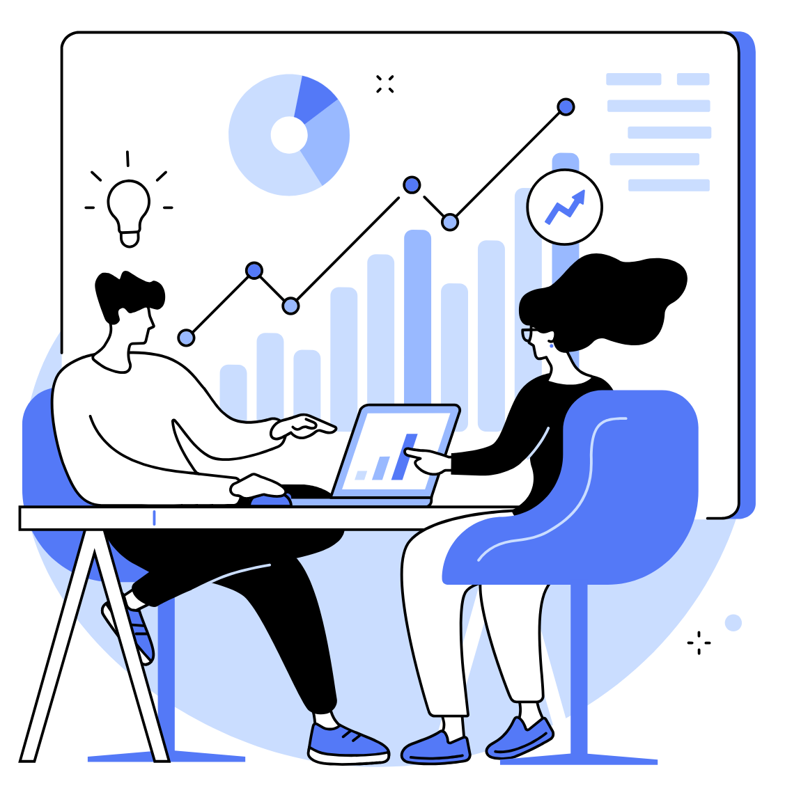 Ilustración para ejemplificar el servicio de asesoría integral.